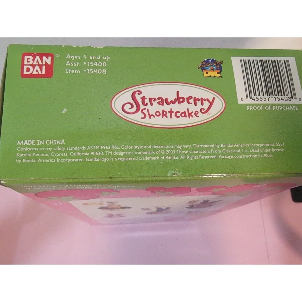 Vintage 2003 ~ Strawberry Shortcake & Custard ~ Berry Best Friends Giddy Up Doll - Picture 9 of 10